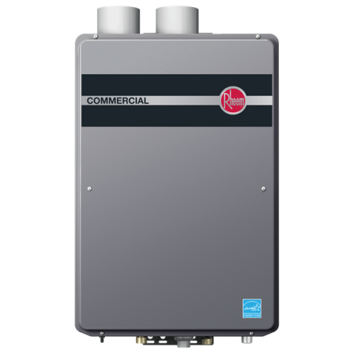 Rheem RTGH-CM95DVLP Propane Condensing Tankless Water Heater with Built-In Manifold